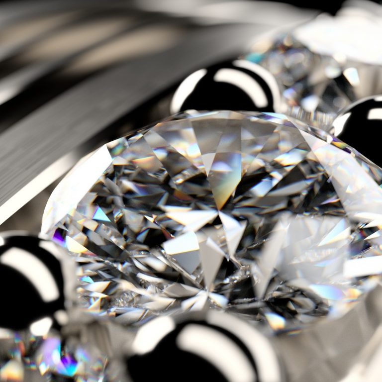 Diamond with dispersion